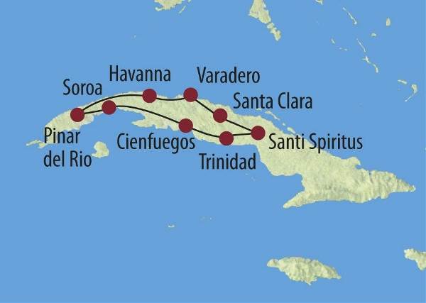 Map: Kuba: A lo Cubano - Naturschätze Kubas erkunden (Diamir)