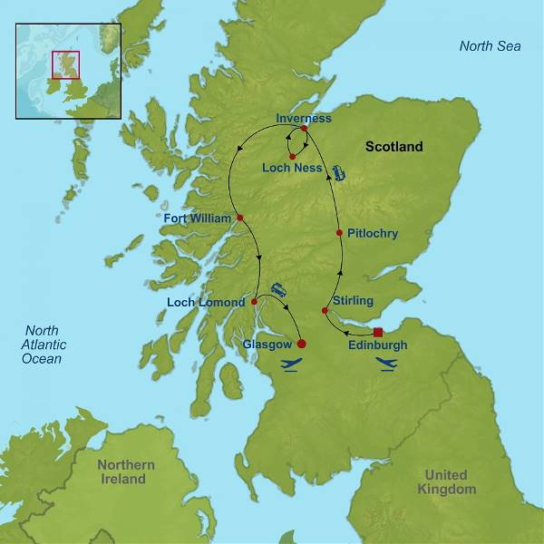 Map: Essential Scotland (Indus)