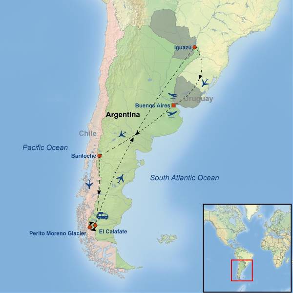 Map: Patagonian Adventure (Indus)