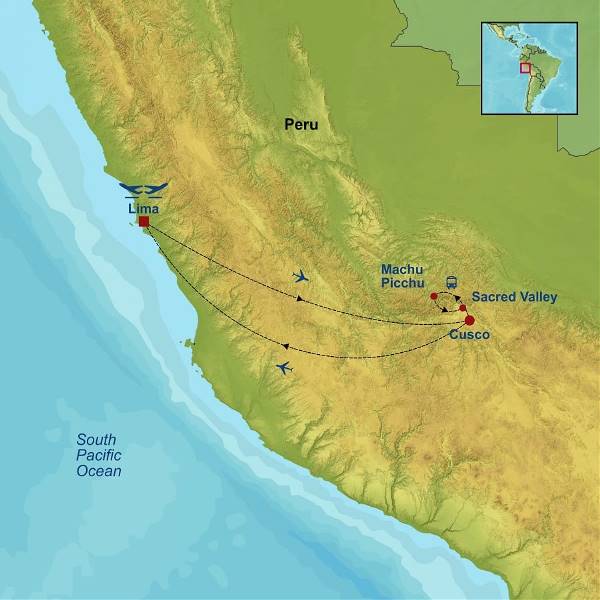 Map: Essential Peru (Indus)