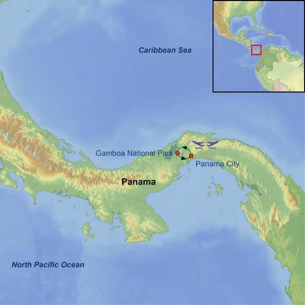 Map: Glimpse of Panama (Indus)