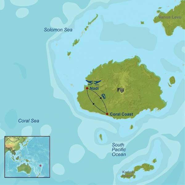 Map: Fabulous Fiji (Indus)