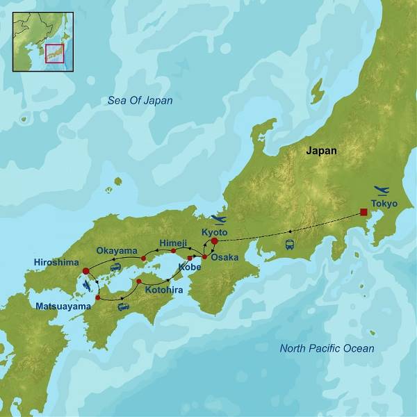 Map: Japan Explorer (Indus)