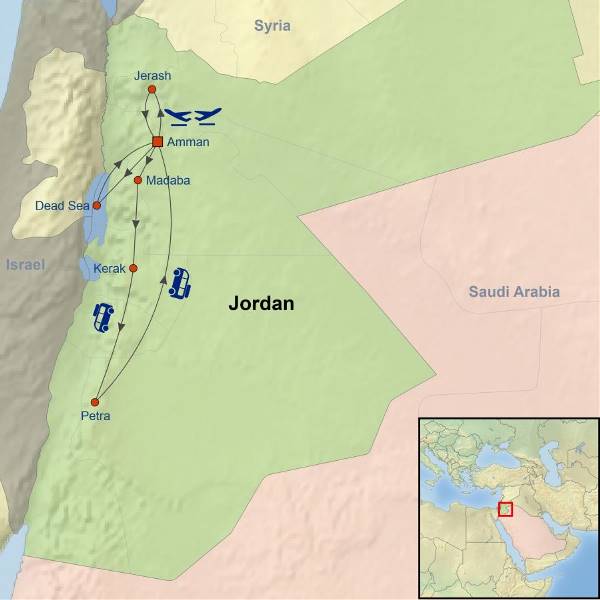 Map: Jordan Discovery (Indus)
