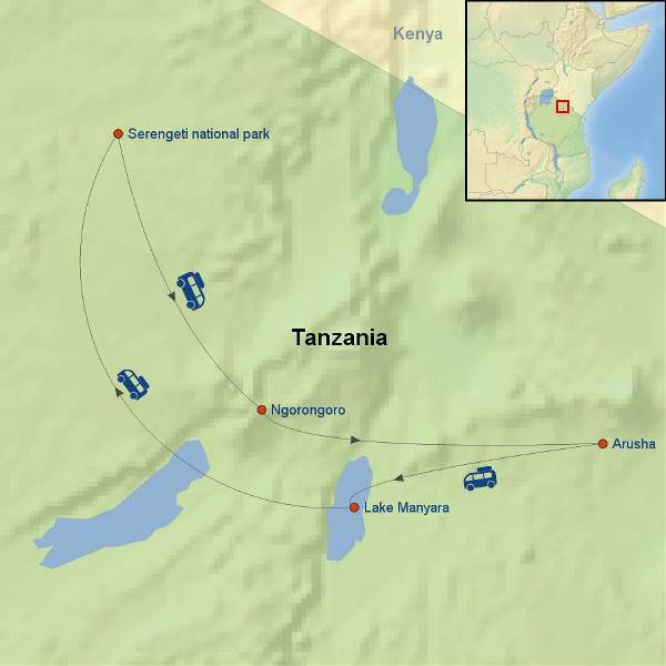 Map: Essential Tanzania (Indus)
