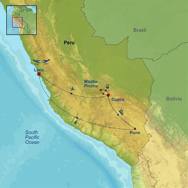 Map: Peruvian Adventure (Indus)