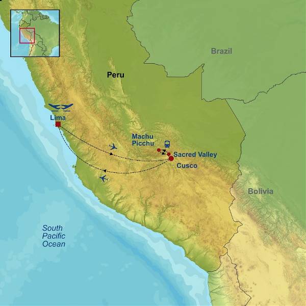 Map: Charming Peru (Indus)