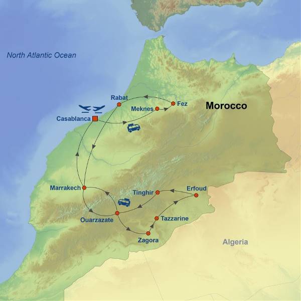 Map: Discovery of Morocco (Indus)
