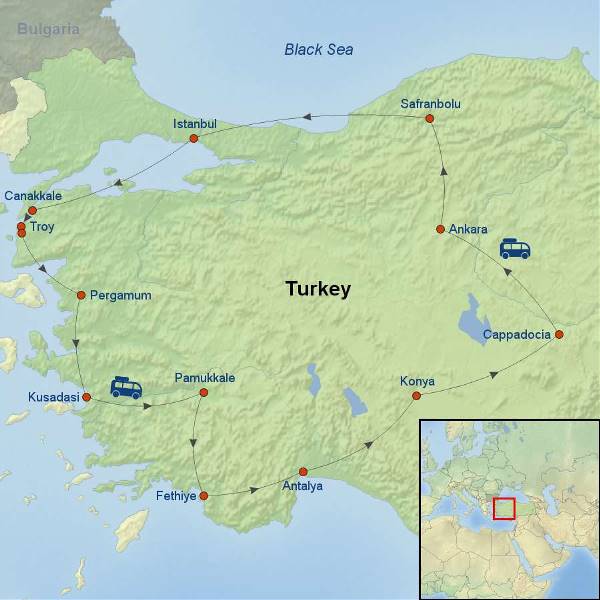 Map: Glories of Türkiye (Indus)