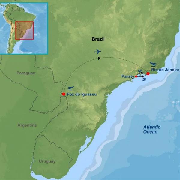 Map: Classic Brazil (Indus)