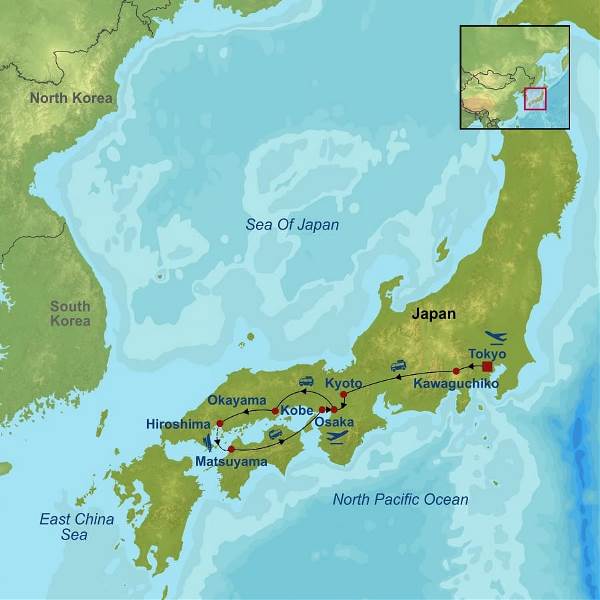 Map: Magic of Japan (Indus)
