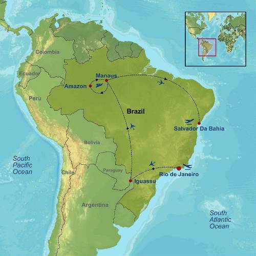 Map: Brazil Explorer (Indus)