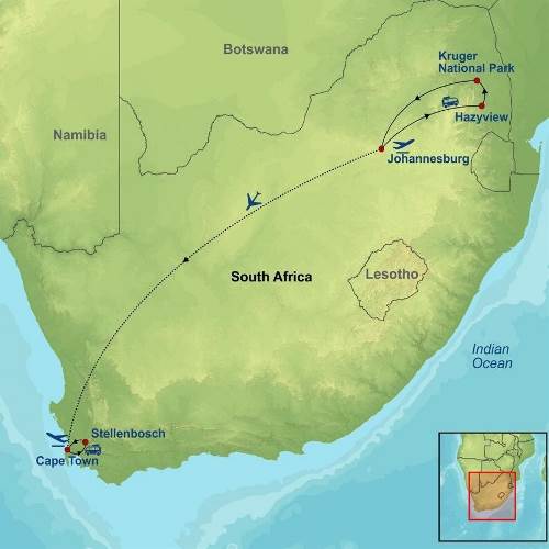 Map: Super South Africa (Indus)