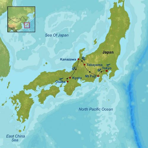 Map: Essential Japan (Indus)