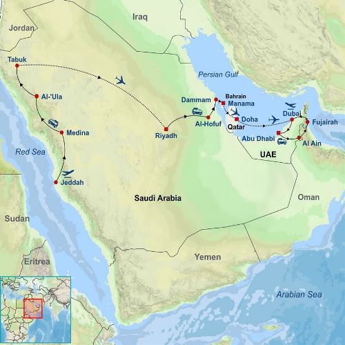 Map: A Journey Through the Persian Gulf and Arabian Mysteries (Indus)