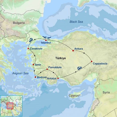 Map: Glories of Türkiye Deluxe (Indus)
