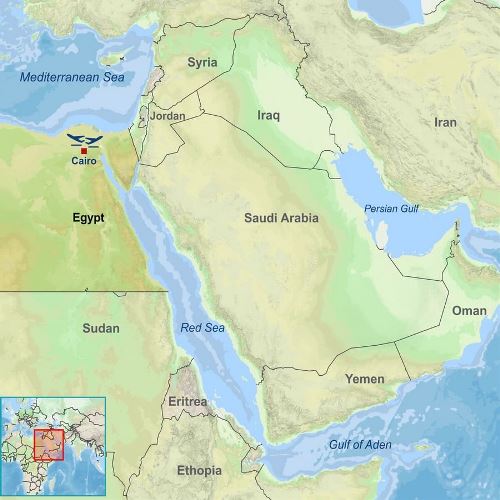 Map: Egypt Express (Indus)