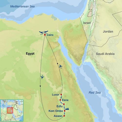 Map: Glimpse of Egypt (Indus)