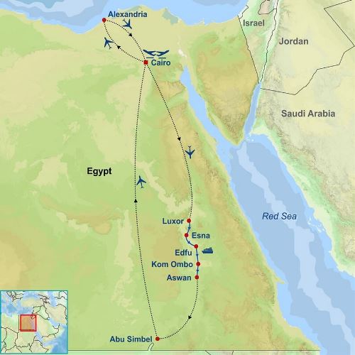 Map: Land of Pharaohs (Indus)