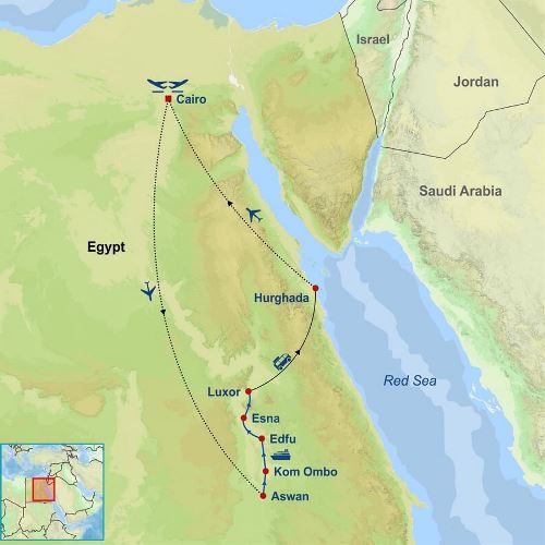Map: Absolute Egypt (Indus)