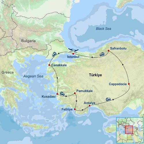 Map: Glories of Türkiye (Indus)