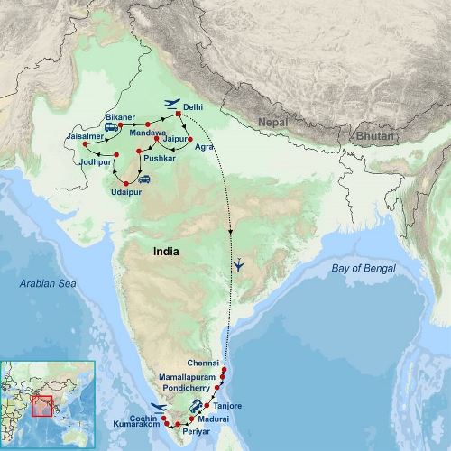 Map: Great India (Indus)