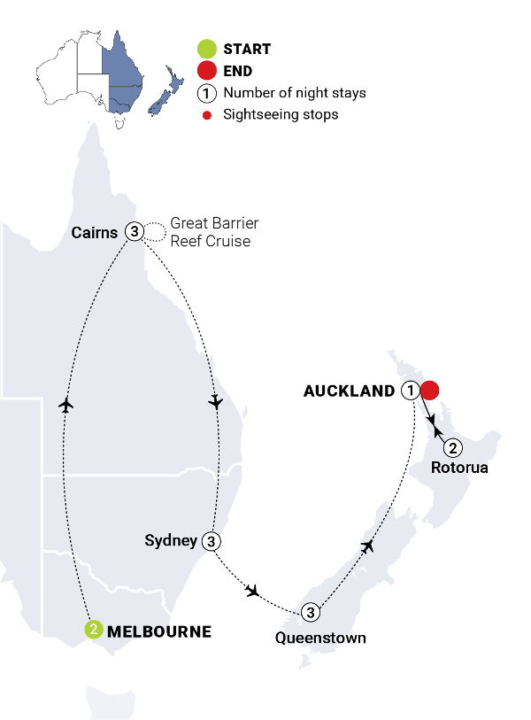 Map: Australia and New Zealand Panorama (AATKings)