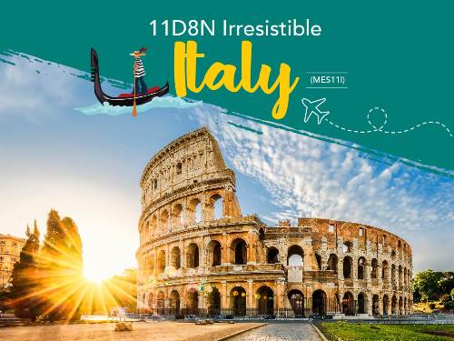 11D8n Irresistable Italy (Chan Brothers)